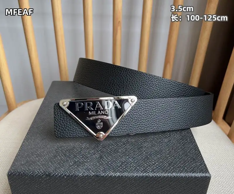 Prada belt 35mmX100-125cm 8L75